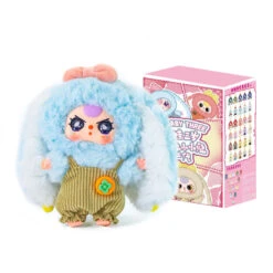 Baby Three Rabbit Macaron Cute Mini Bunny V2 Plush Blind Box