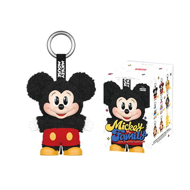 Disney Mickey Family Cute Together Series Plush Pendant Blind Box