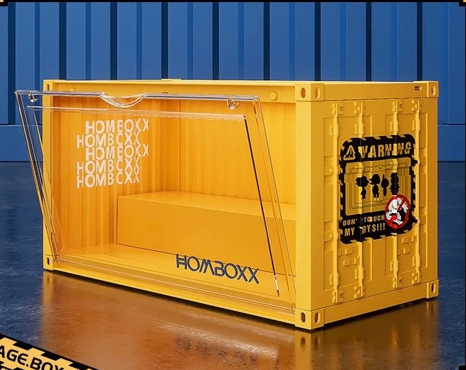 LED Luminous Display Container - PURE Yellow - Image 4