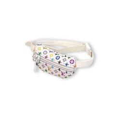 Fashion Dress - Labubu White LV Style Bag