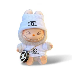 Fashion Dress - C Style White Top + White Hat + Bag