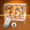 LED Luminous Display Container With Remote Control- Transparent