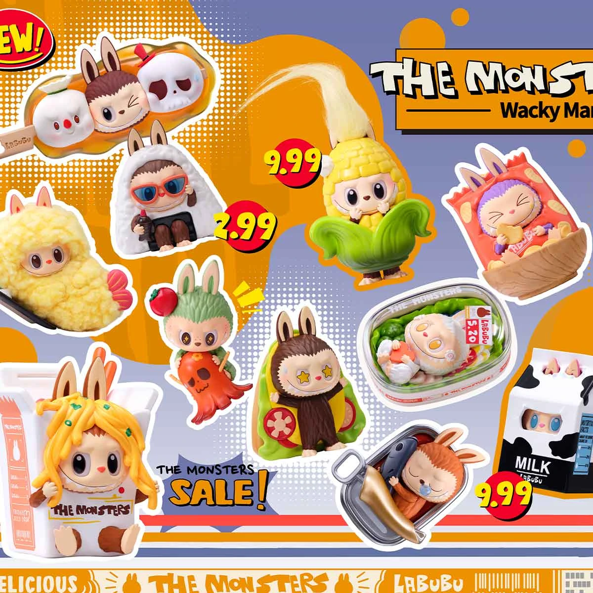 THE MONSTERS Wacky Mart Series Blind Box - Image 8