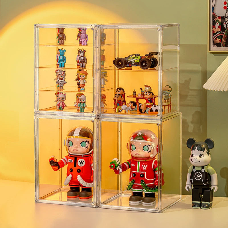 Transparent 400% Molly Labubu Display Box Container - Image 2