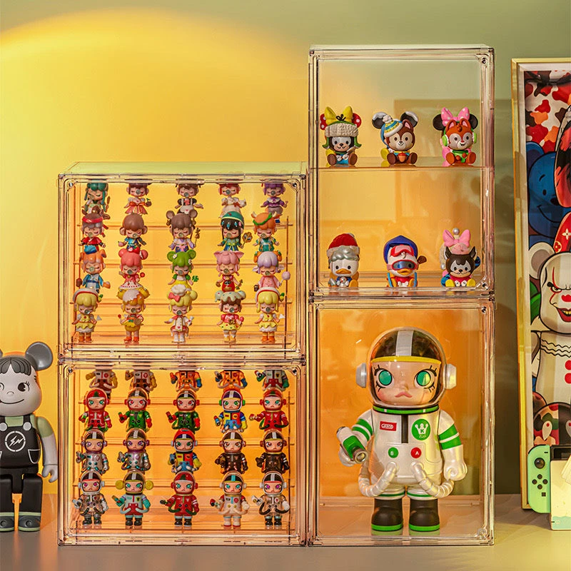 Transparent 400% Molly Labubu Display Box Container - Image 5