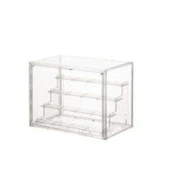 Transparent 4-Tier Display Case