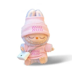 Fashion Dress - MIUMIU Style Pink Top+Hat + Bag