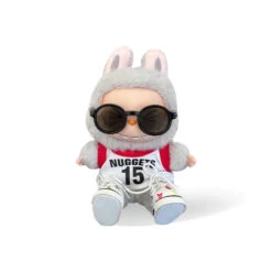 Fashion Dress - Nuggets Jersey + Sunglasses + LV Style Shoes