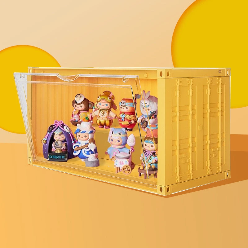 LED Luminous Display Container - PURE Yellow - Image 2